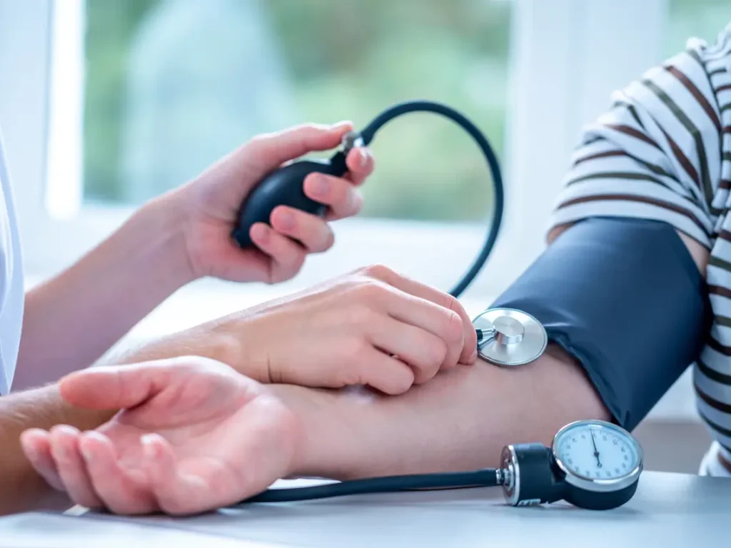 Lebensmittel Kontrolle Blutdruck